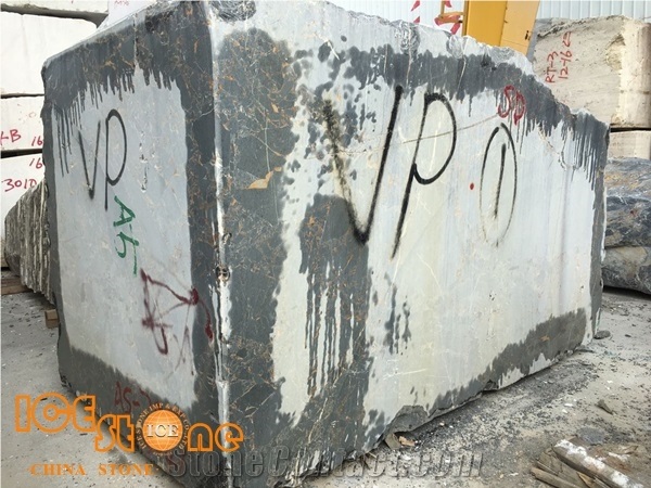 Marble Block, Athen Portoror Marble Blocks