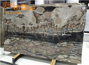 Moon River Marble Block/China Multicolr Marble Block/Building Stone/Bookmatch Marble