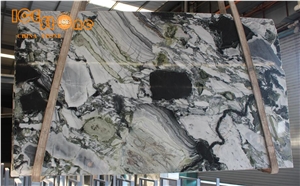 New Project Cold Jade Marble Slabs Tiles/Wall Covering Tiles/Ice Connect Marble Floor Covering Tiles/Ice Green Tv Background Stone/Primavera Marble/Cool Emerald Marble