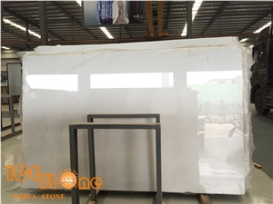 Pure White China Marble Slabs, White Jade Marble Tiles & Slabs
