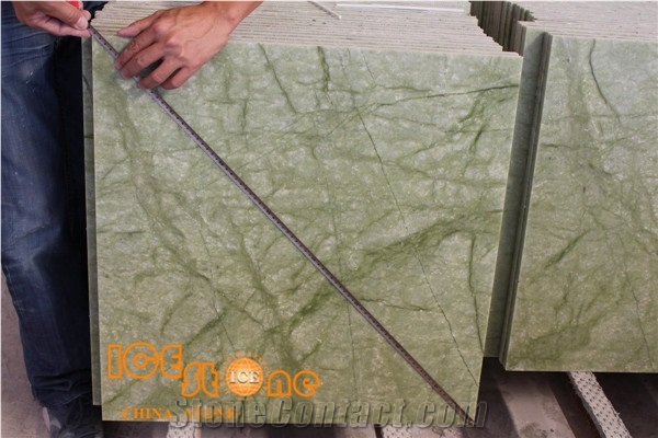 Spring Green Marble/Ming Green Tiles/Marble Tiles & Slabs/Marble Opus Pattern/Marble Floor Covering Tiles