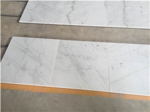 Sunny White/Guangxi White/Chinese Carrara Marble Tiles/Cut to Size