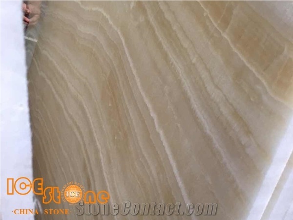 Wood Beige Onyx Stone, Wood Onyx Slabs&Tiles