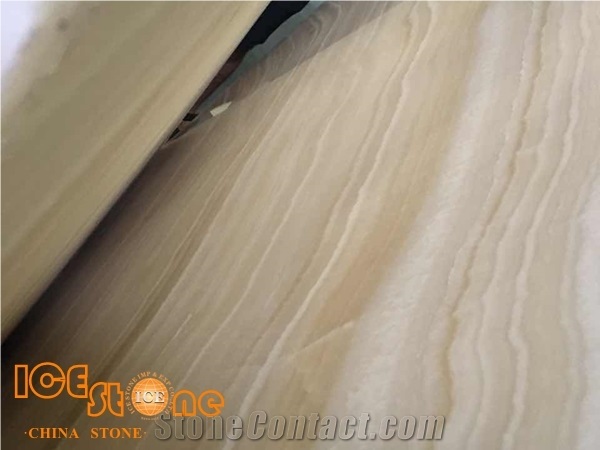Wood Beige Onyx Stone, Wood Onyx Slabs&Tiles