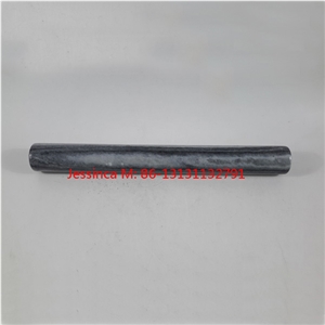 Single Black Grey Marble Stone Rolling Pins /Stone Rolling Pin
