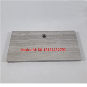 Wooden Vein Marble Pastry Board /Wooden Vein Marble Cheese Board