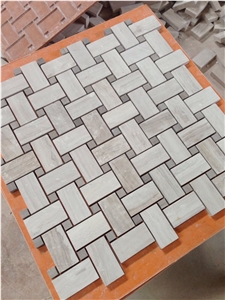 Marble Mosaic/New Mosaic Pattern/White Marble Mosaic/Grey Mosaic/Black Mosaic/Polished Mosaic/Honed Mosaic/Mat Mosaic/Wall Mosaic/Floor Mosaic/Tumbled Mosaic