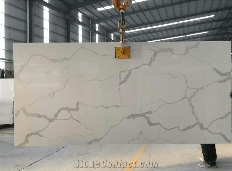 High Glossy Composite Quartz Stone Jumbo Slabs and Tiles