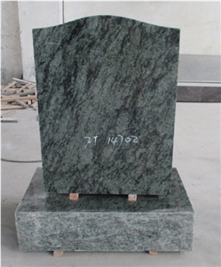 Olive Green Granite Monument & Tombstone, Headstones