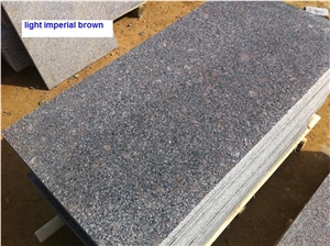 Brown Granite Polished Slabs , Tiles , Flooring Tiles