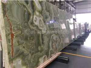 Antique Green Onyx Slabs & Tiles/Background Wall Covering/Stair/Skirting/Cladding/Cut-To-Size for Floor Covering/Interior Decoration/Wholesale/Onyx Wall & Floor Tiles/Onyx Pattern