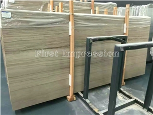 Athen Gray Marble Tiles & Slabs/China Wood Vein Slab & Tile/Athen Wooden Gain Marble/Good Polished Surface/Natural Wooden Gain Marble Wall Covering & Flooring Tiles/Grey Marble