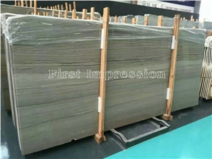Athen Wooden Vein Marble Tiles & Slabs/China Wood Grain Marble Slab & Tile/Athen Wooden Vein Marble/Good Polished Surface/Natural Wooden Gain Marble Wall Covering & Flooring Tiles/Chinese Grey Marble