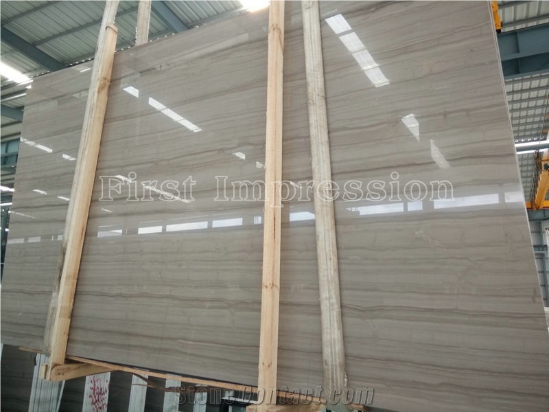 Athens Wooden Grain Marble Tiles & Slabs/China Grey Wooden Grain Marble Floor Covering Tiles / Guizhou Wooden Grain Marble Wall Covering Tiles