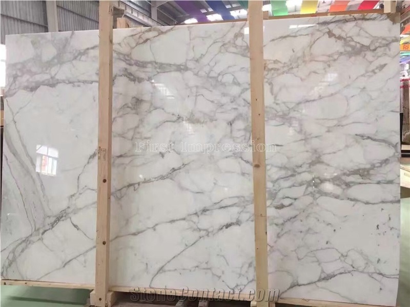 Bianco Statuario White Marble Slab & Tiles/Arabescato White Marble Floor Covering Tiles/White Statuario Slab /Statuario Carrara Slab
