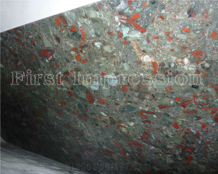 Blood Stone Semi Precious Stone Panes Backlit/Blood Stone Slab & Tiles
