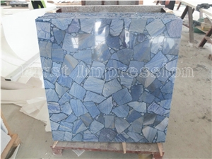 Blue Aventurine Gemstone Slab & Tiles /Blue Aventurine Wall Panel