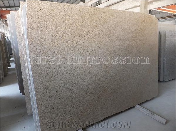 China G682 Granite Slabs & Tiles/Chinese Sunset Gold Granite/Golden Sand Granite Slab/Rusty Yellow Granite/Good Polished Cheap Granite Floor & Wall Covering Tiles