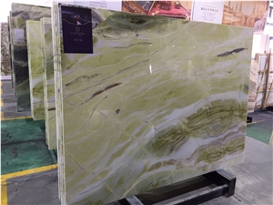 Dreaming Green/Green Marble/Classic Green/Green Marble Tiles & Slabs/Dreaming Green Marble Big Slabs/Green Marble Wall Covering Tiles/Green Marble Floor Covering Tiles/Big Flower Green Marble Slabs