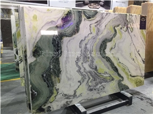 Dreaming Green Marble Big Slabs/China Green Marble Wall Covering Tiles/China Green Marble Floor Covering Tiles/Luxury Green Marble Building Materials/New Popular Marble/Hot Sale Marble Tiles & Slabs