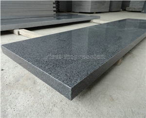 G654 Dark Grey Steps & Riser /Grey Granite Staircase/G654 Flamed Stair Treads/G654 Polished Steps/G654 Granite /China Dark Gray Granite