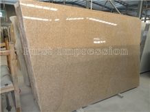 G682 Granite Slabs & Tiles/China Sunset Gold Granite/Golden Sand Granite Slab/Chinese Rusty Yellow Granite/Good Polished Cheap Granite Wall Covering Tiles/High Quality Granite For Floor Covering Tiles