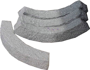 Grey Granite G654 Kerbstones/Light Grey Kerbstone/ Gray Granite Flamed /Grey Granite Curbstone Picked Surface/G654 Busharmmed Curbs/ Grey Granite Sawn Cut Surface Road Stone