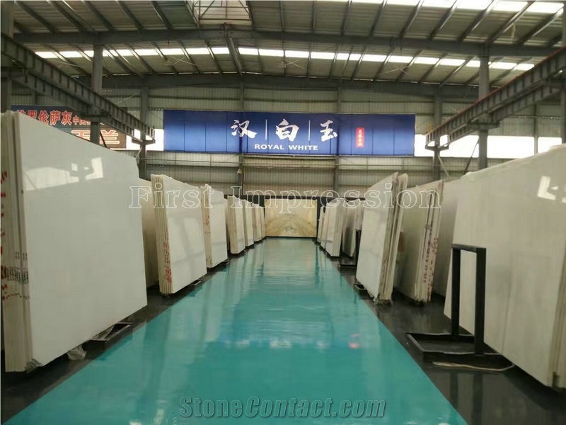Han White Marble Slabs & Tiles/Pure White Jade/Sichuan White Jade for High Quality & Best Price