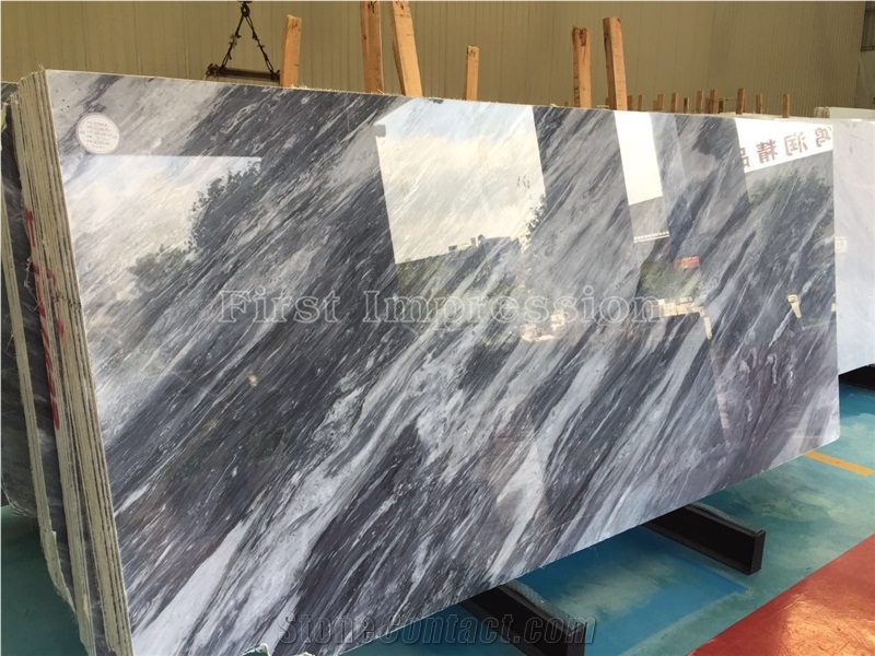 Italy Gray Marble Tiles & Slabs/Italy Grey Marble Tiles/Italy Marble Big Slabs/ Used as Skirting/Wall Covering Tiles/Floor Covering Tiles/New Marble High Quality & Best Price