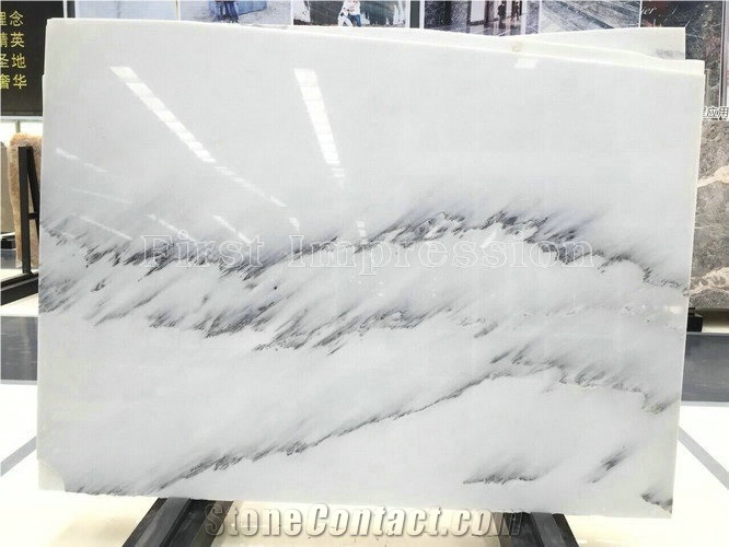 Landscape Painting Marble Slabs & Tiles/Jingya White Polished Marble Wall & Floor Covering Tiles/Background Wall / White Crystal Marble