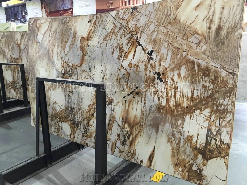 Natural Quartzite Roman Blue Slabs & Tiles/Private Meeting Place/Top Grade Hotel Interior Decoration Project/High Quality & Best Price/Roma Impression Luxury Big Slabs