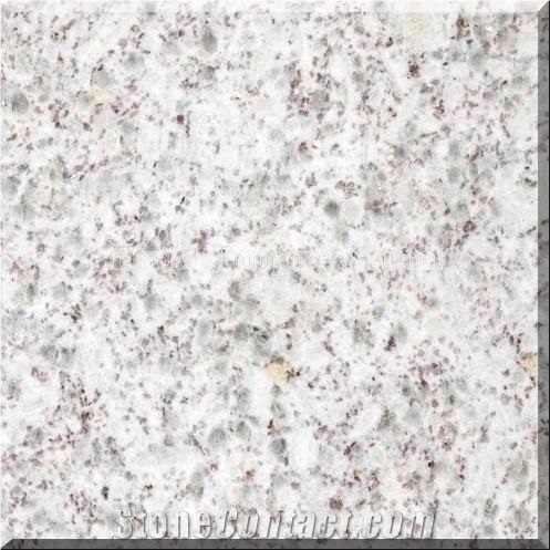 Pearl White Granite Tiles & Slabs/China White Granite/White Granite with Red Spot/Granite Wall and Floor Covering Tiles/Granite Thin Slabs/Granite Big Slabs