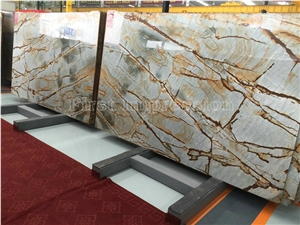 Polished Roman Blue Natural Quartzite Big Slabs/Roma Imperiale/Azul Mare Quartzite/Blue Mare Luxury Quartzite/Brazil Blue Quartzite Floor Tiles & Wall Tiles/Outside & Inside Floor Covering Tiles