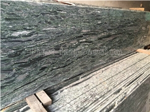 Popular Ocean Green Granite Slabs & Tiles/Colorful Green Glossy Wave Veins Granite/Beautiful Green Granite Thin Slabs for Wall & Floor Covering/Granite Tiles/Classic Green Granite Slabs/Granite Tiles