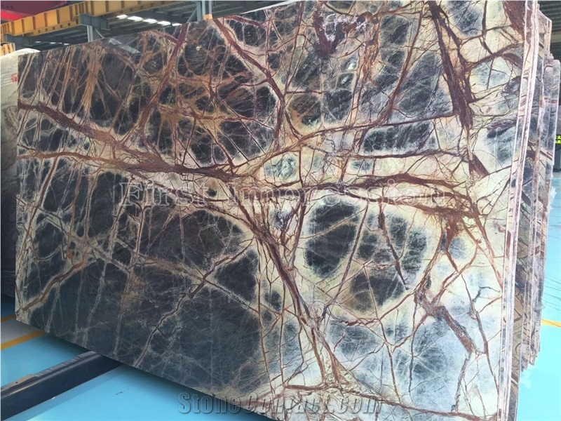 Buy! Rainforest Green Marble Slabs at Best Price