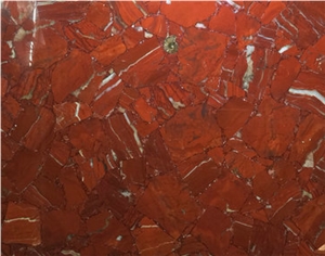 Red Semiprecioonus Stone Panels/Red Gemstone Slab