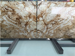 Roma Impression Quartzite Covering Tiles/Slabs/Private Meeting Place/Top Grade Hotel Interior Decoration Project/New Finished/High Quality & Best Price