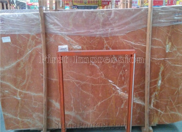 Rosso Alicante Marble Slab & Tiles / Rojo Alicante Marble Slab /Red Marble Slab For Flooring Tiles /Marble Tiles & Slabs