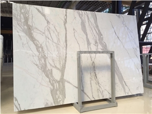 Statuario White Marble Slabs & Tiles/Calacatta Engineered Stone/White Marble Big Slabs/Statuary White Marble/Italy White Marble