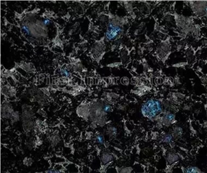 Volga Blue Granite Slabs & Tiles/Ukraine Blue Granite/Natural Stone/Volga Blue Extra Dark/Building Material for Floor and Wall