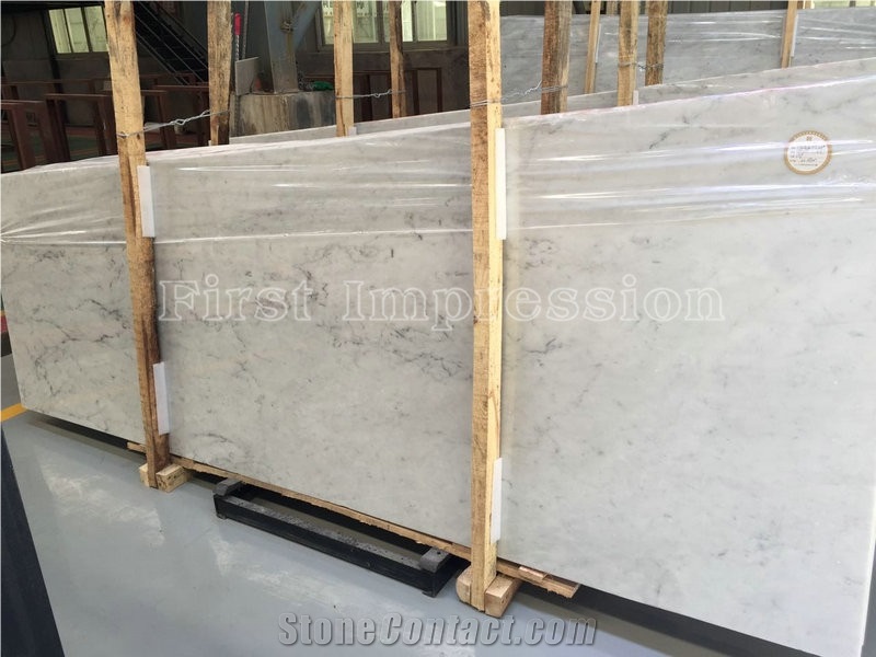 White Carrara Marble Tiles & Slabs/Bianco Carrara C Marble Polished Tiles/Floor Tiles/Marble Skirting,Carrara White Marble Floor Covering Tiles,White Marble Slab