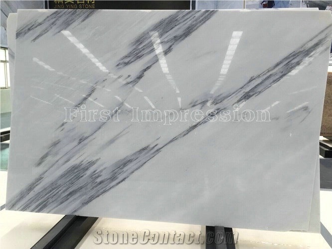 White Crystal Marble Slab High Quality/Landscape Painting Marble Slabs & Tiles/Jingya White Marble/Polished Marble Wall & Floor Covering Tiles/Background Wall / Pure White Marble