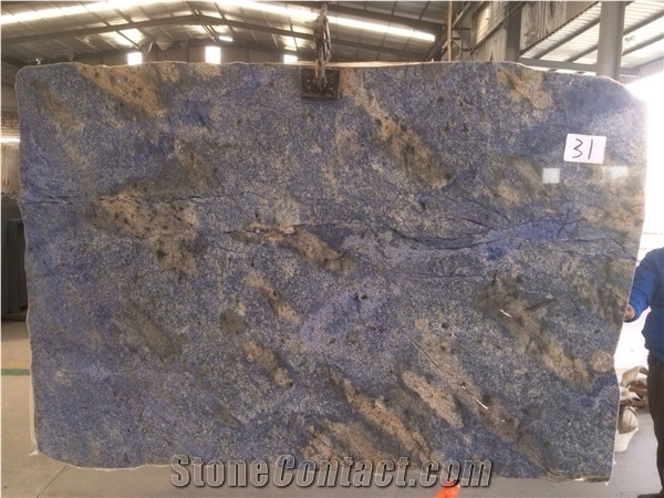 Blue Persa Granite Slab & Tile, Brazil Blue Granite