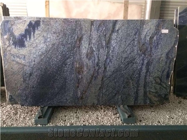 Blue Persa Granite Slab & Tile, Brazil Blue Granite