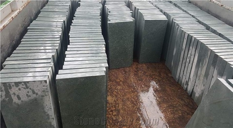 Green Honed Stone Tile from Vietnam Very Good Price
