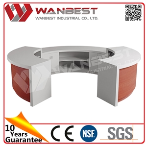 High Quality Solid Surface Reception Desk Front Reception Counter