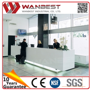 Modern Hotel Reception Desk Custom Made Reception Desks Luxury White Reception Desk