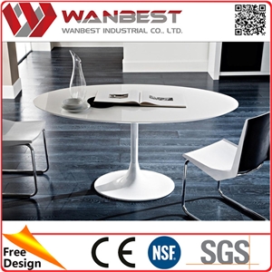 Round Rotating Dining Table Stone Dining Table