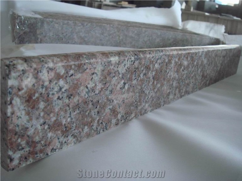 Building Stone Chinese G687/Peach Red/Peach Blossom/Peach Purse Granite Skirting Boarding(Own Factory,Good Price,High Quality)