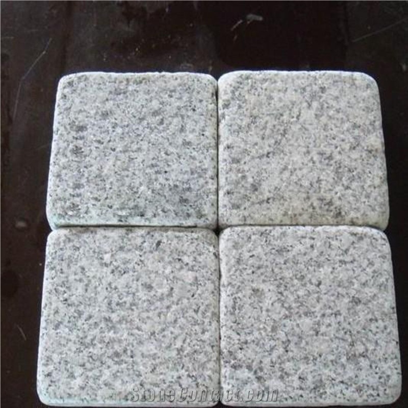 Cheapest Chinese Natural G602/Grey Sardo/Mayflower Snow/Snow Plum/Padang Champagne/Plum Blossom White/Sardinia Grey/Cristallo Grigio/New Bianco Sardo Granite Cube Stone & Paving Stone & Pavers